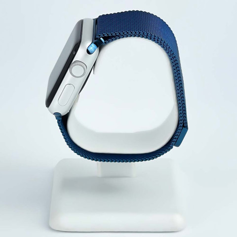 Ремешок для Apple watch 38/40/41mm Milanese Loop Band Blue cobalt Ремешок для Apple watch 38/40/41mm Milanese Loop Band Blue cobalt